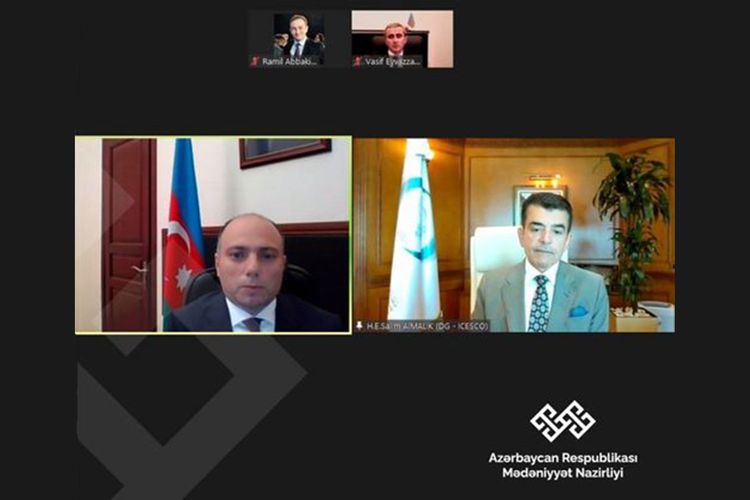 Anar Kərimov ICESCO-nun baş direktoru ilə görüşüb