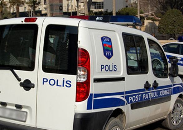 Goranboyda polisə müqavimət göstərən şəxs saxlanıldı