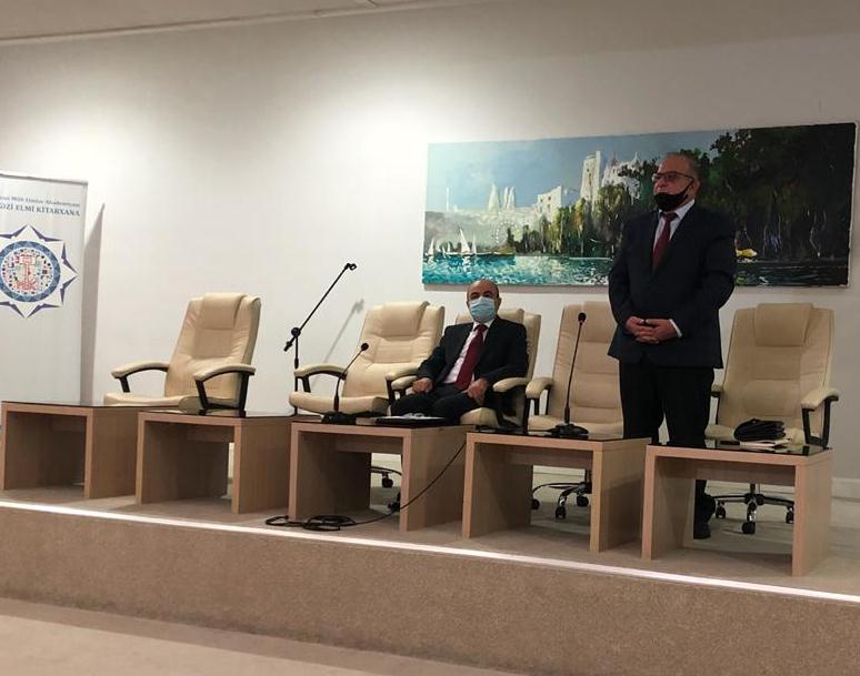 Mərkəzi Elmi Kitabxanada yeni direktorun təqdimatı olub