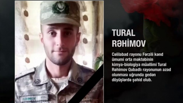 Vətən Müharibəsində şəhid olan daha bir müəllim