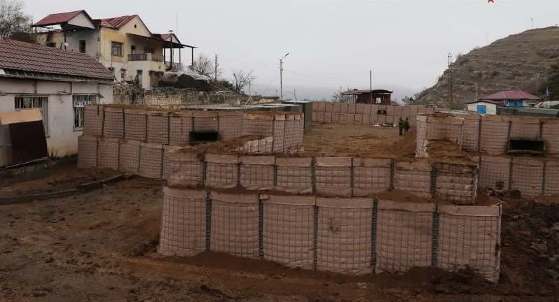 Sülhməramlıların Laçın dəhlizi və Şuşa istiqamətindəki postları - FOTOLAR