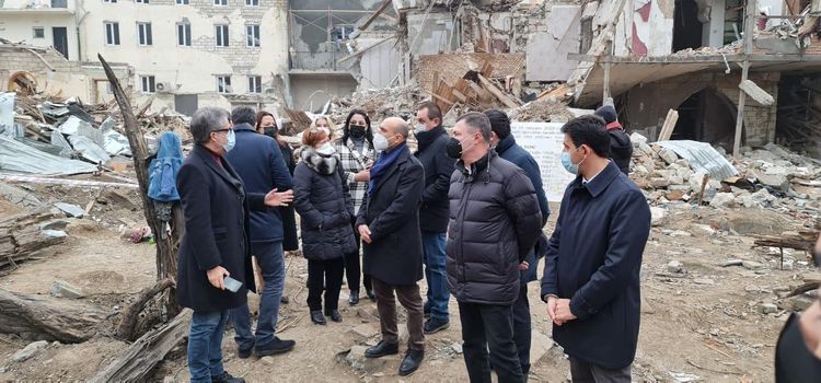 İtaliyalı deputatlar Ağdamda erməni vəhşiliyinin şahidi oldu