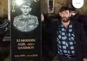 Salyanda şəhid atası vəfat etdi