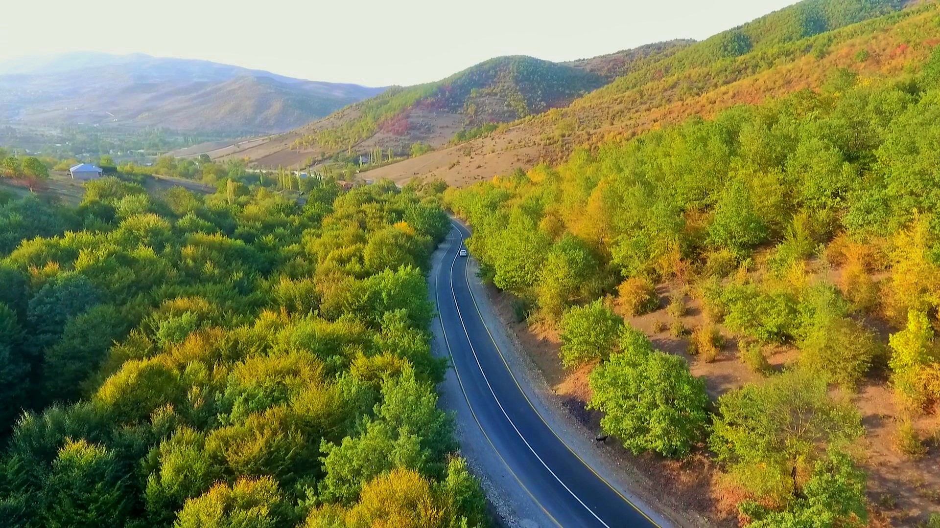 Quba-Qonaqkənd yolunda tikintisi işləri başa çatdı - FOTO+VİDEO