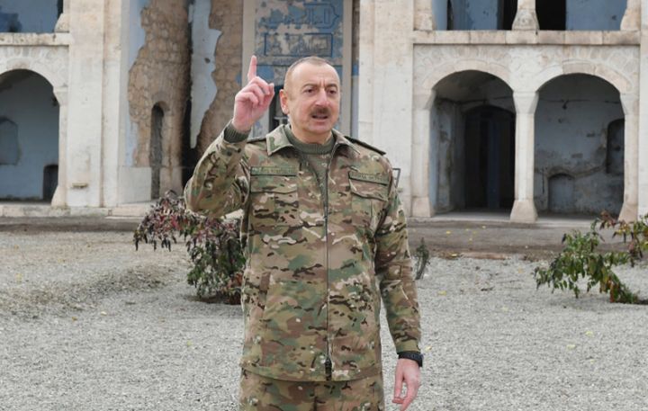 Prezident: “Döyüşə-döyüşə onları torpaqlarımızdan qovduq”
