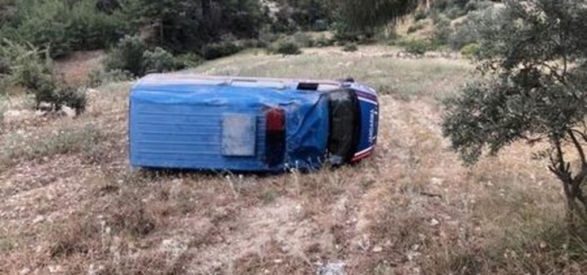 Türkiyədə hərbi maşın aşdı, 5 əsgər yaralandı