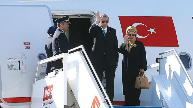 Ərdoğan Azərbaycana yola düşdü