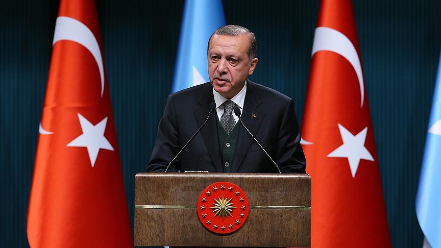 Türkiyə Prezidentinin rəsmi qarşılanma mərasimi olub