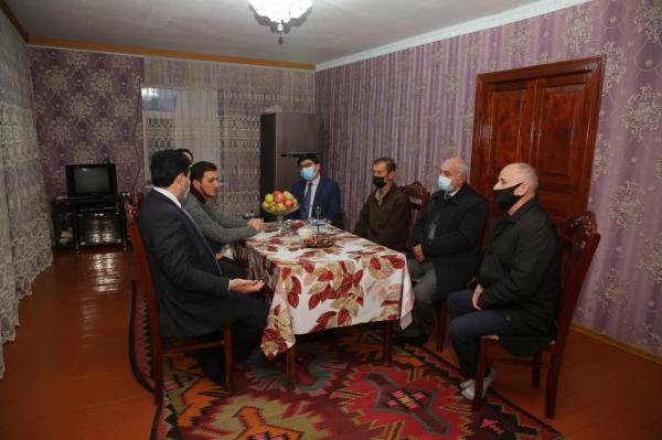 Qazi və şəhid ailələrinin bütün problemləri həll edilir - FOTO