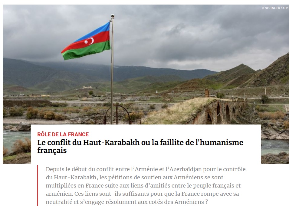 Azərbaycan evinin sədri: Parisin işğal amilinə yanaşma tərzi anlaşılmazdır