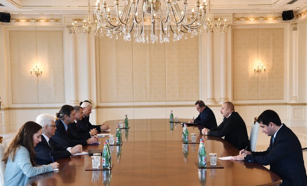 Prezident ATƏT-in Minsk qrupunun həmsədrlərini qəbul etdi - YENİLƏNİB