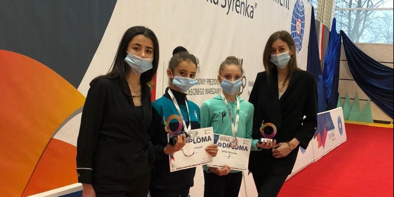 Gimnastlarımız Polşadan iki medalla dönür