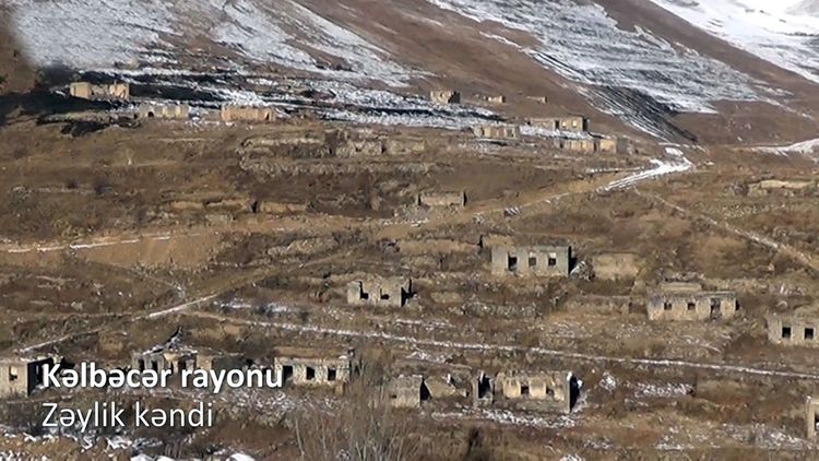 Kəlbəcərin Zəylik kəndindən görüntülər - VİDEO