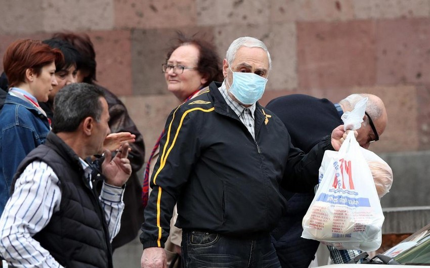 Koronavirus Ermənistanı cənginə aldı: Yoluxma yenə artdı