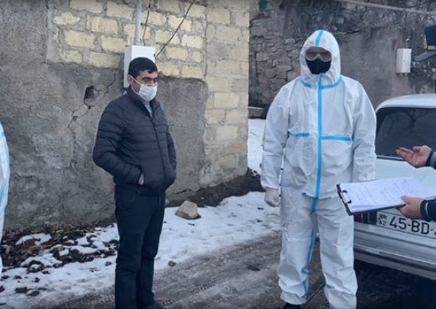 Samuxa qonaqlığa gedən koronavirus xəstəsi saxlanıldı