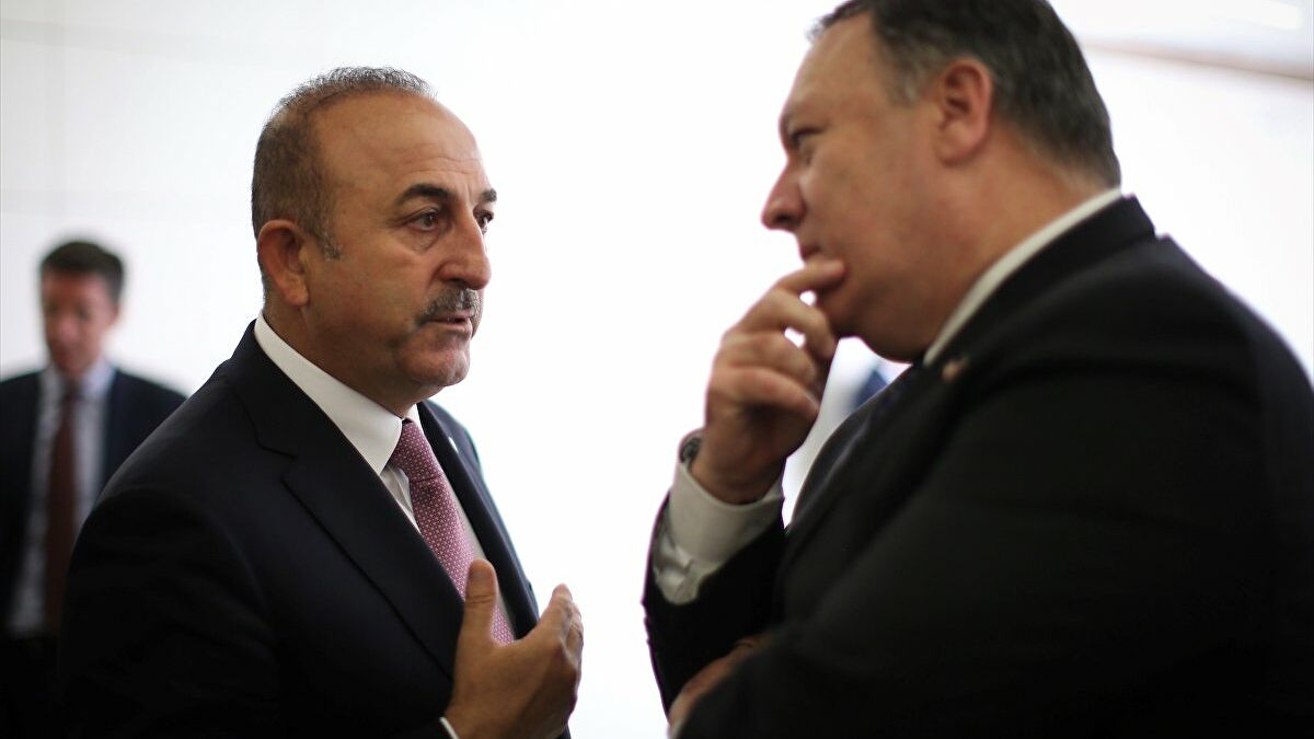 Çavuşoğlu Pompeoya etiraz etdi