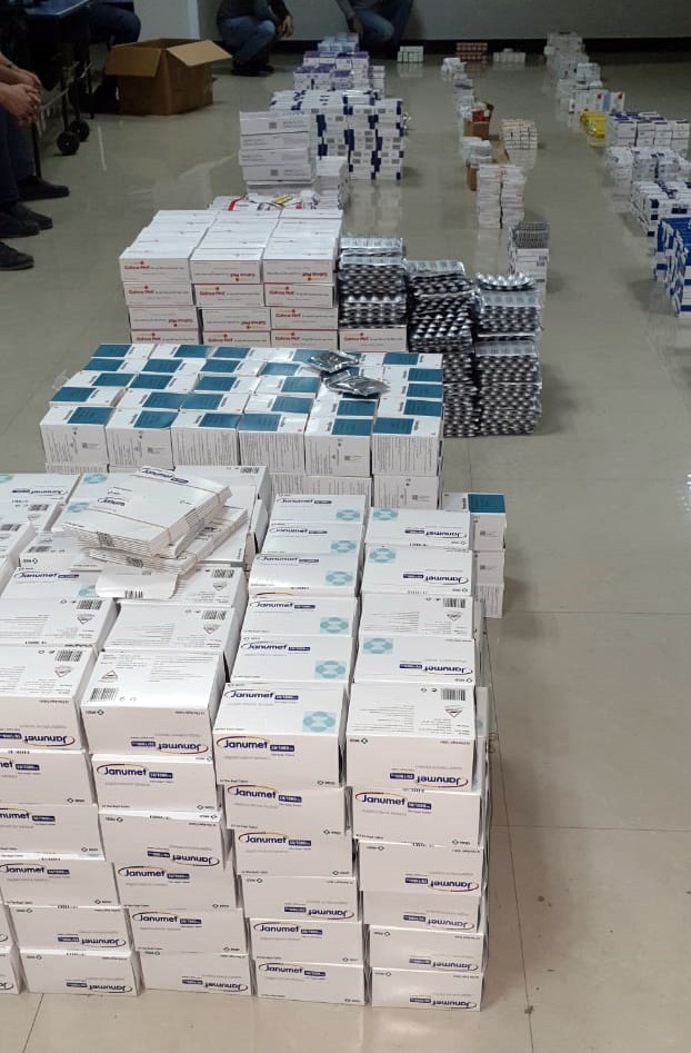 Külli miqdarda dərman preparatları aşkarlandı - FOTOLAR