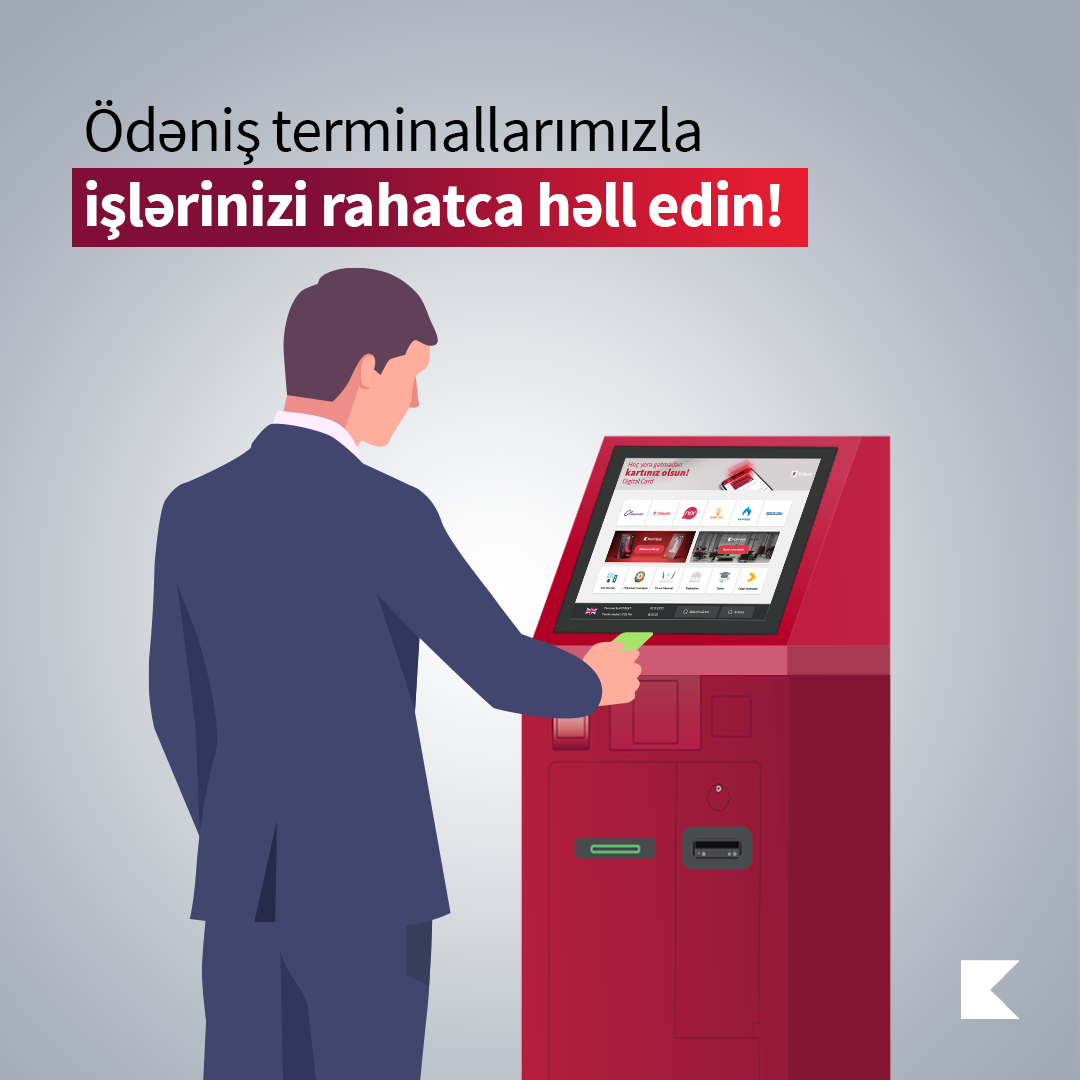 KapitalBank ölkədə yeni nəsil terminallar quraşdırır
