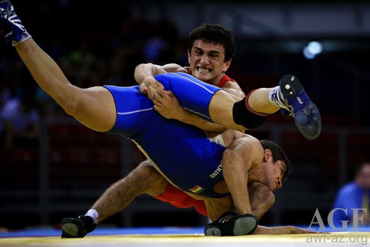 Azərbaycan güləşçisi ermənini məğlub etdi