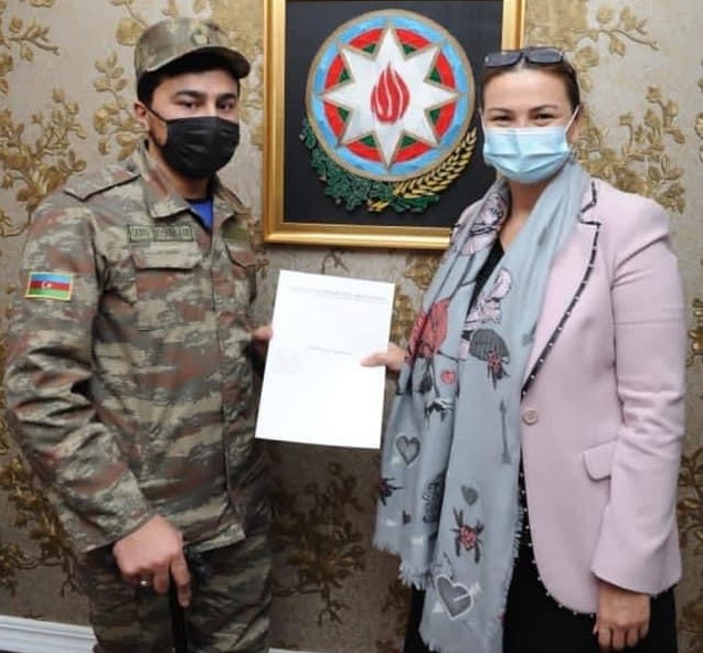 Qənirə Paşayeva tovuzlu qazilərlə görüşdü - FOTO