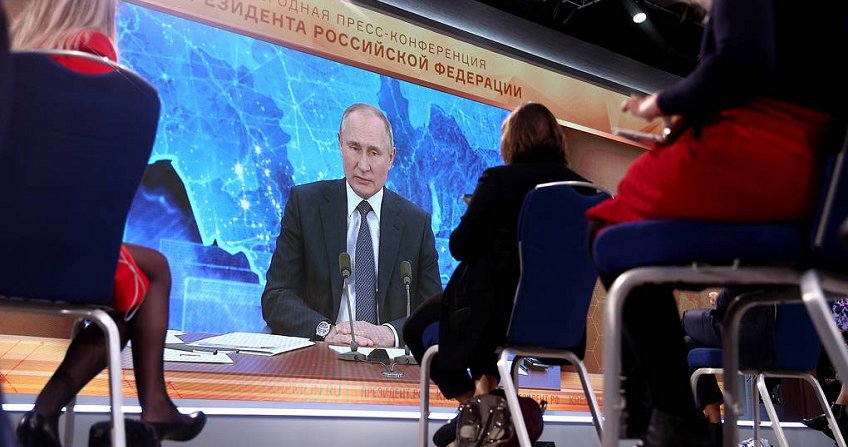 Putinin mətbuat konfransı ərəfəsində 20 jurnalist təcrid olunub