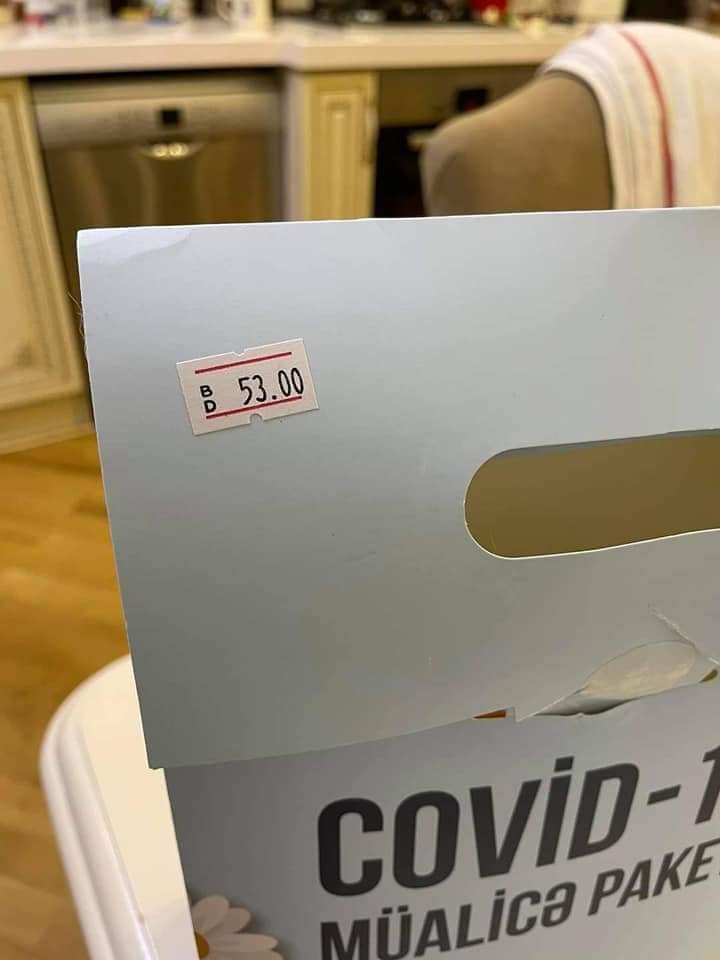 Pulsuz verilməli olan dərman paketi 53 manata satılır? - FOTO
