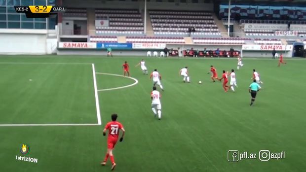 Azərbaycan futbolunda kuryoz qol - VİDEO