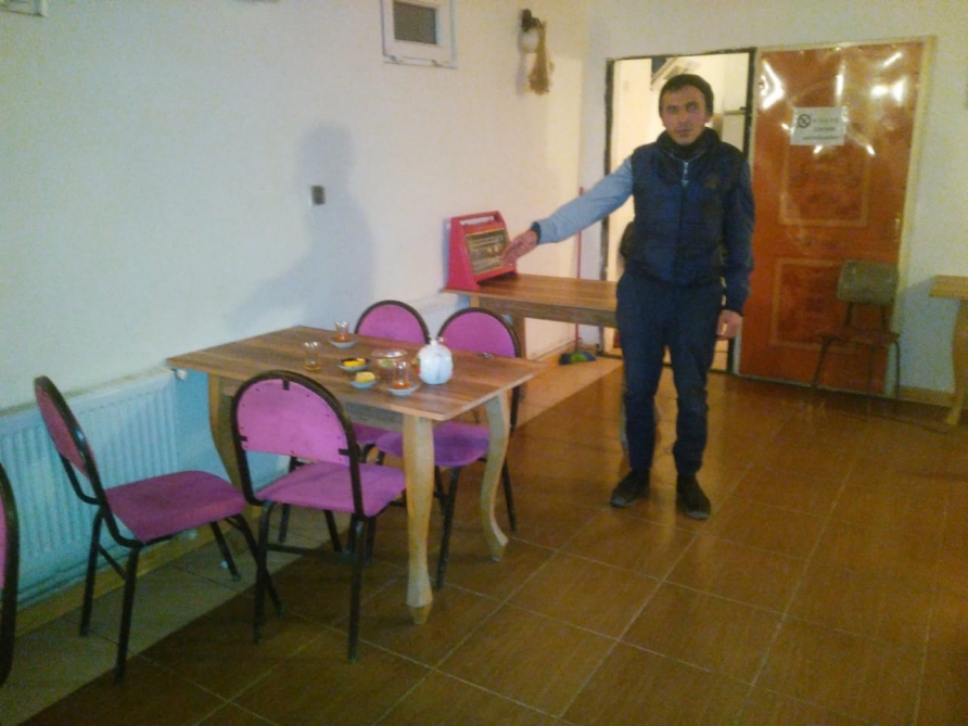 Ağsuda gizli kafe işlədən şəxs saxlanıldı