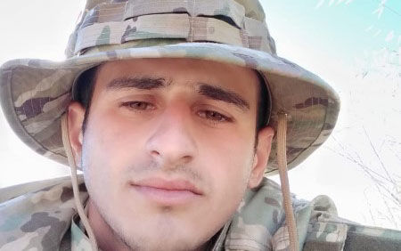Şəhidin son arzusu yerinə yetirildi - Məzarına Şuşa torpağı səpildi