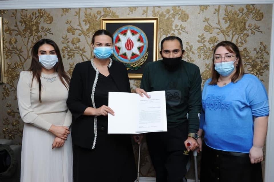 Komitə sədri Qarabağ qaziləri ilə görüşdü