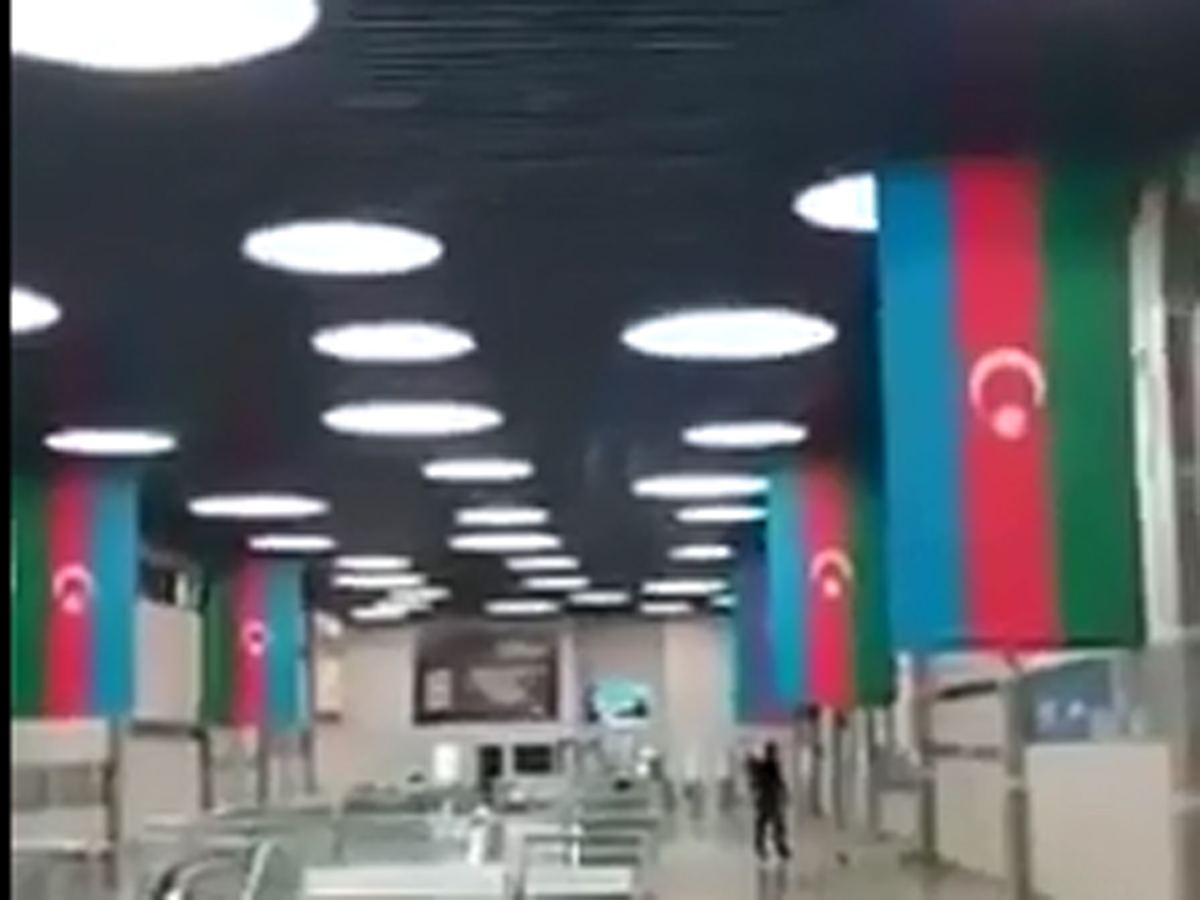 “8 noyabr”  stansiyası açılışa hazırdır - VİDEO