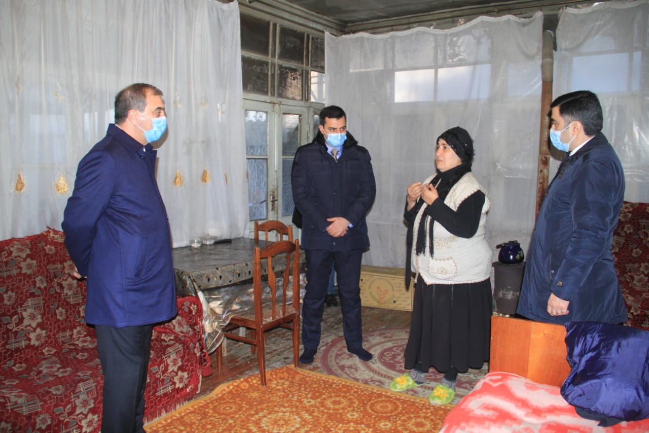 Gəncədə şəhid ailələri diqqətdə saxlanılırlar - FOTO