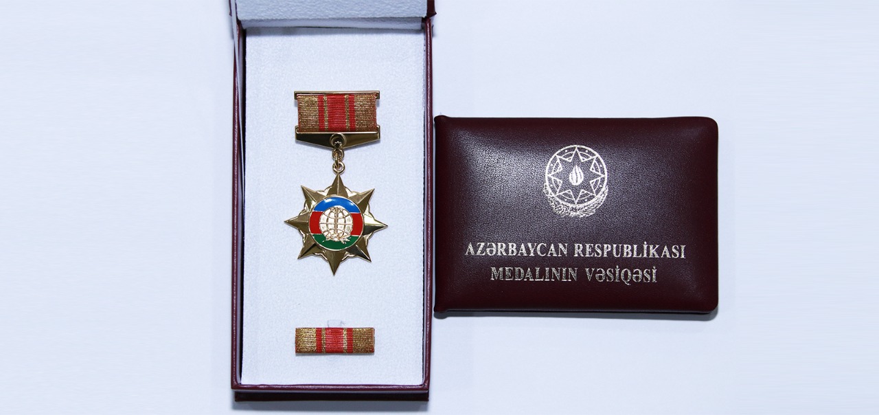 “Diaspor fəaliyyətində xidmətə görə” medalı  təqdim olunub