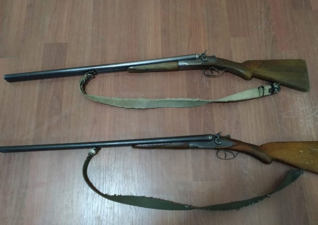 Qəbələ sakinlərindən qanunsuz silahlar götürüldü