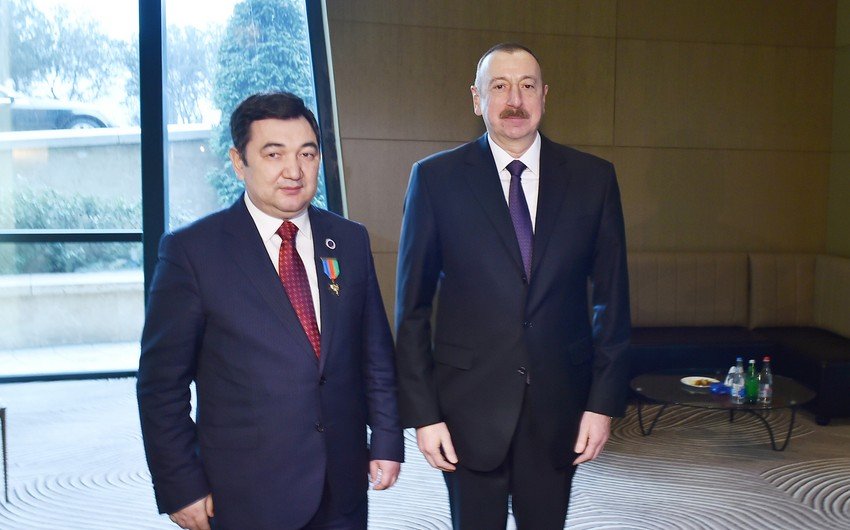 Darxan Kıdırəli İlham Əliyevi təbrik etdi