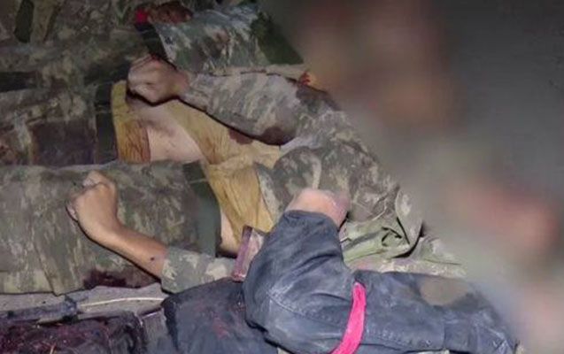 Ermənilərin əsgərlərimizin nəşini təhqir etməsiylə bağlı foto və videolar var - Nazirlik
