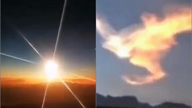 Yerə düşən meteorit şəhəri silkələdi - VİDEO