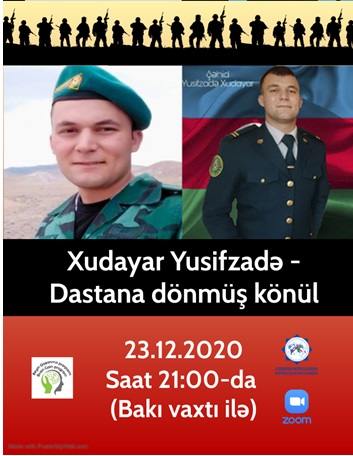 Şəhid Xudayar Yusifzadəyə həsr olunmuş videokonfrans təşkil edilib