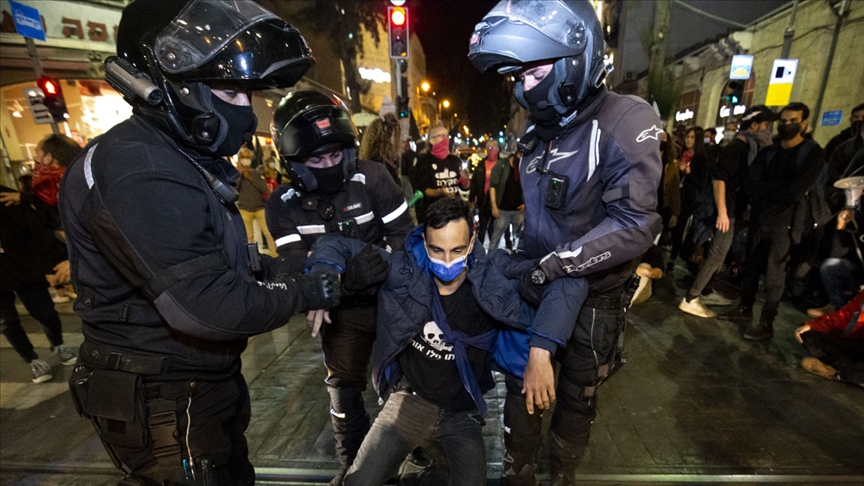 İsraildə Netanyahuya qarşı aksiya - həbs olunanlar var