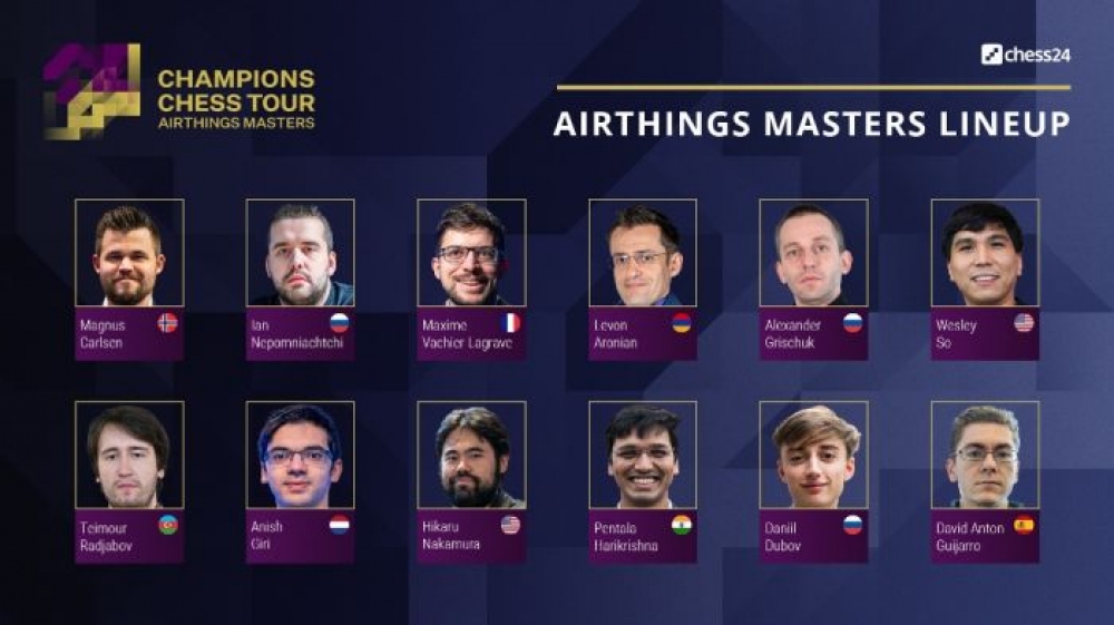 Teymur Rəcəbov “Airthing Masters”də liderlər qrupunda 