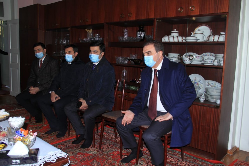 Niyazi Bayramov şəhid ailələrini ziyarət etdi - FOTOLAR