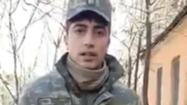 Əsgər maaşını şəhid ailələrinə bağışladı - VİDEO