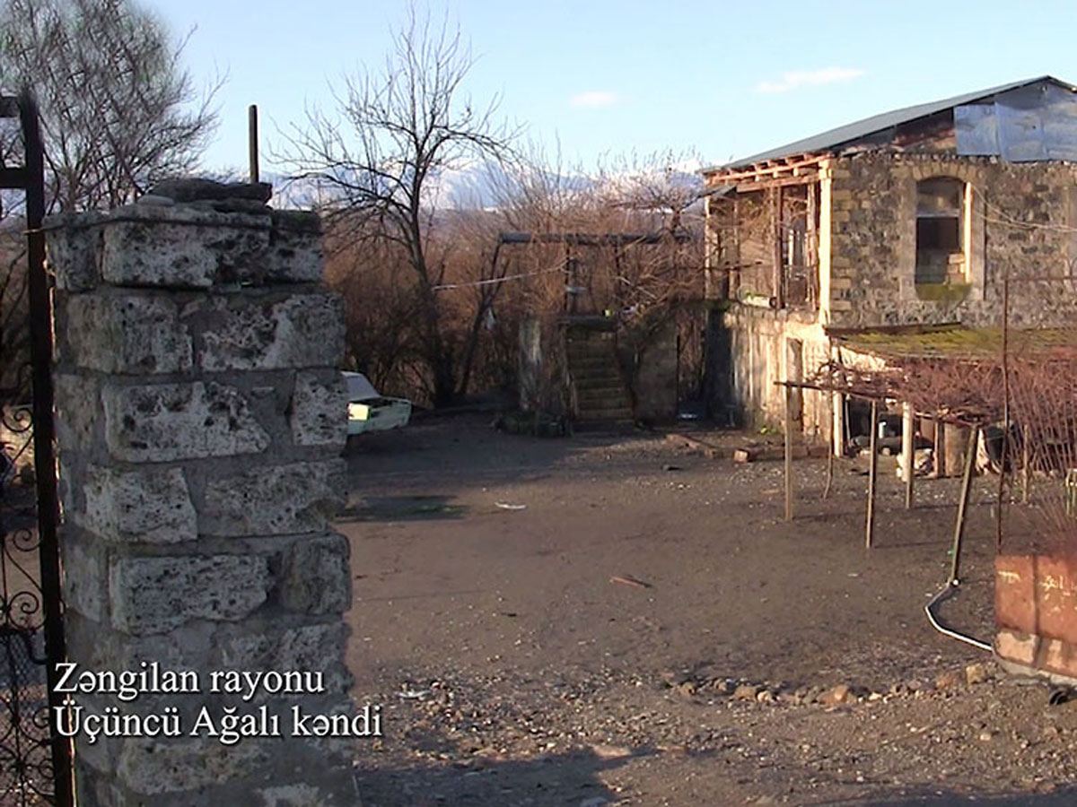 Zəngilanın Üçüncü Ağalı kəndi - VİDEO