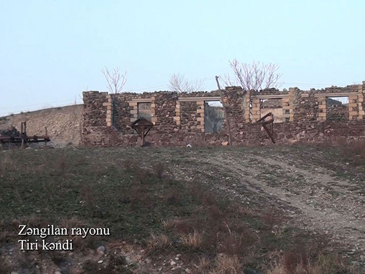 Zəngilan rayonunun Tiri kəndi - VİDEO