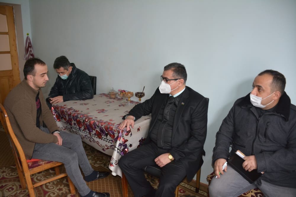 Novruz Aslanovun şəhid və qazi ailələri ilə görüşü davam edir - FOTOLAR