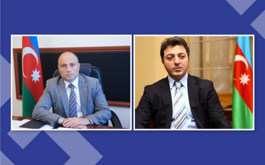 Nazir deputatla videoformatda görüşdü