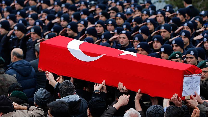Türkiyə şəhid verdi
