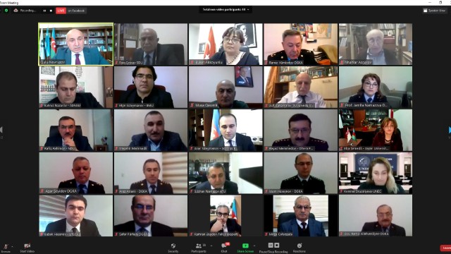 Gömrük Akademiyası Azərbaycanda online təhsillə bağlı layihə təqdim etdi - FOTOLAR