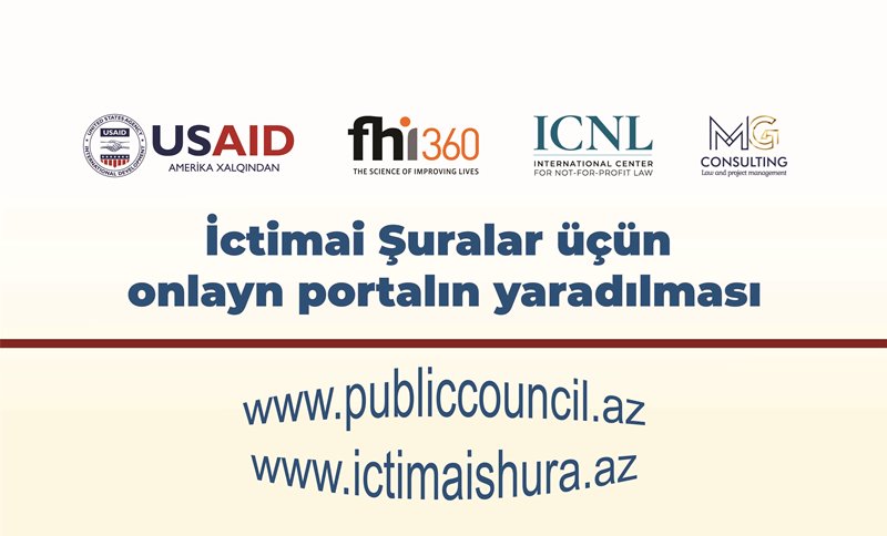 İctimai Şuralar üçün vahid onlayn platforma yaradılır
