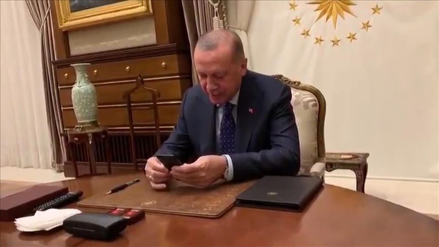 Ərdoğan “Telegram”a qoşuldu - FOTO